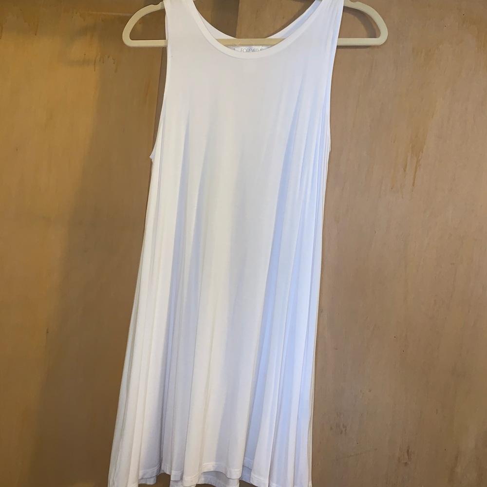 Forever 21 Simple White Dress